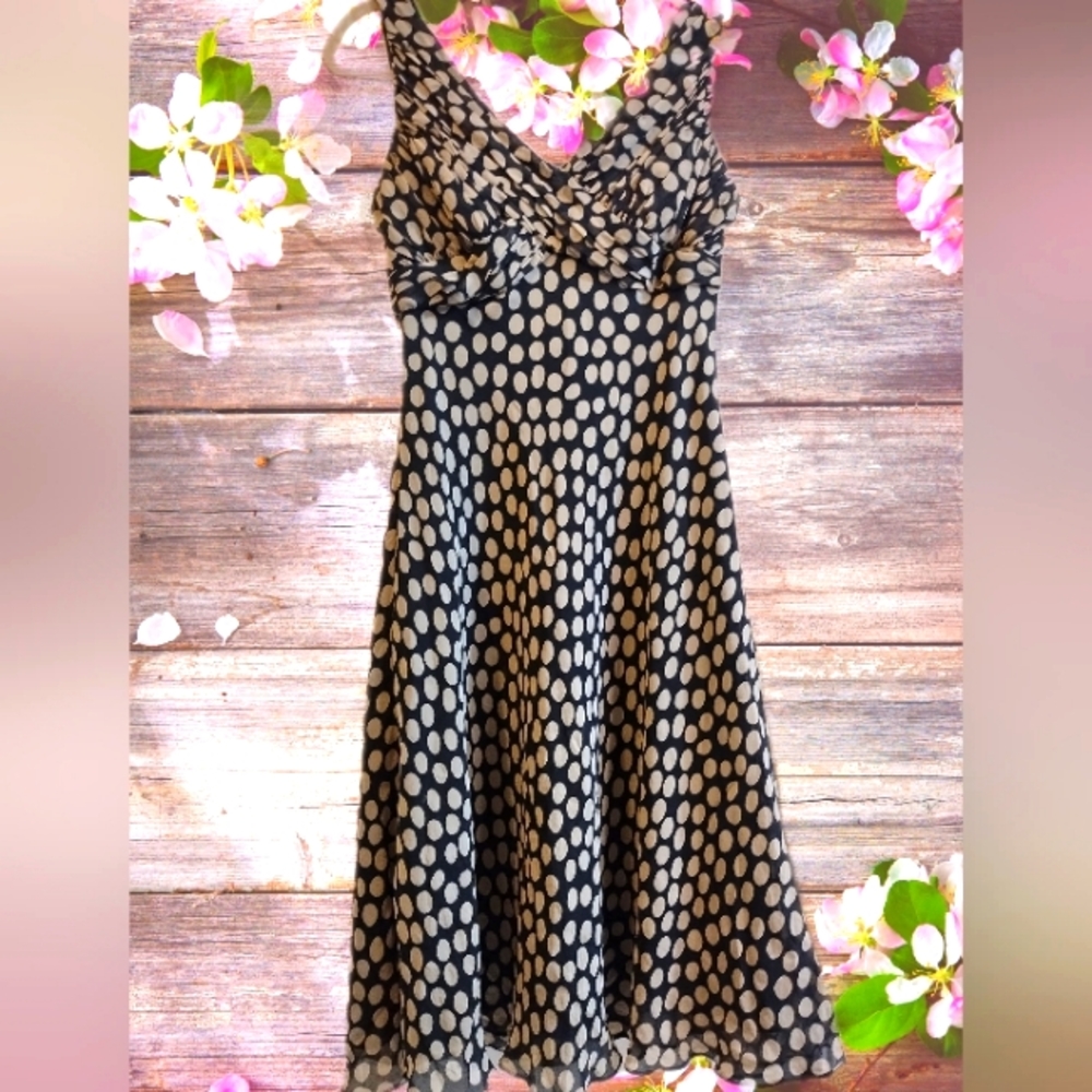 💯 Silk size 4 "Pappel Petites" women casual sexy dress.